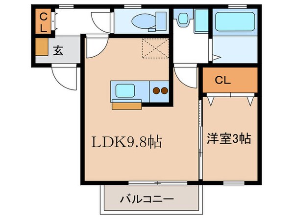 ルミエールの物件間取画像